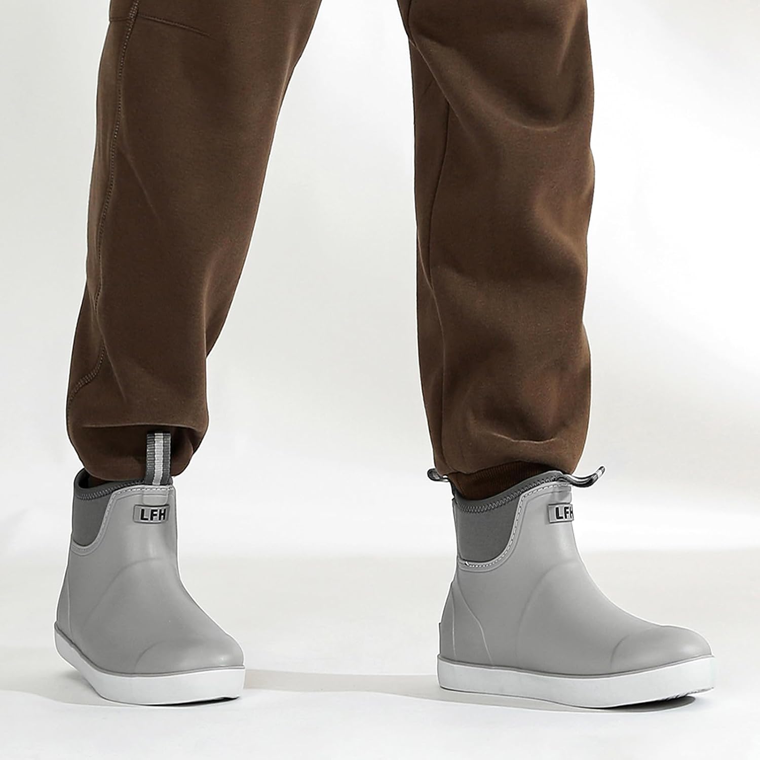 Detalle 2 de CKWLXQY Men’s Deck Boots waterproof ankle boots