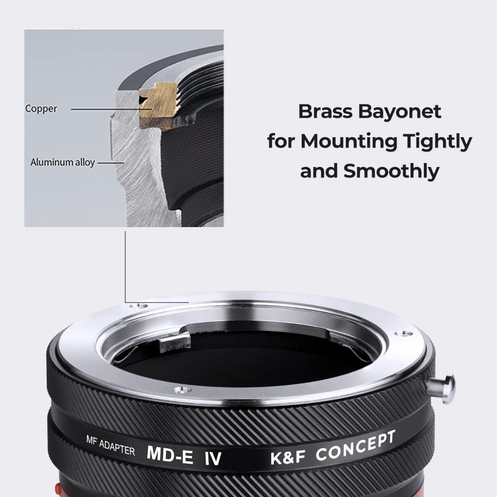 Thumbnail 4 de K&F CONCEPT MD-NEX IV Adapter für Sony E Mount