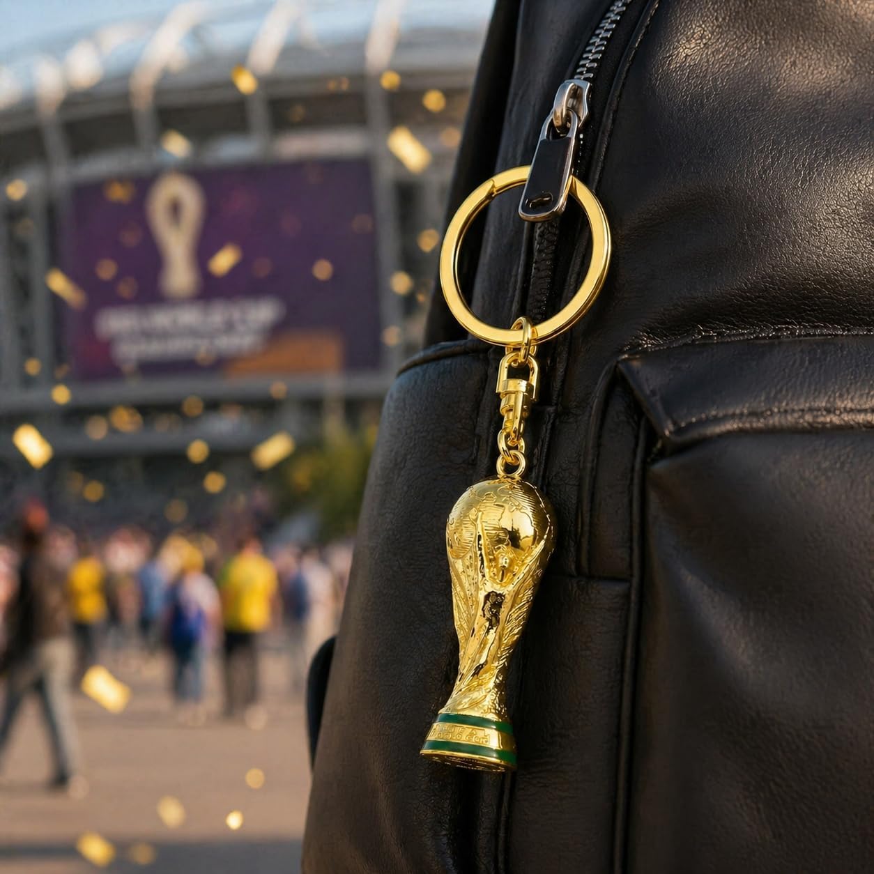 Detalle 2 de Porte-clés officiel FIFA World Cup 2026 – Édition Collector en alliage de zinc premium