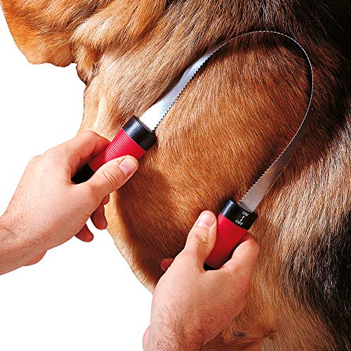 Detalle 2 de Ferplast Peine para perros pelo corto L 28,5×6,5 cm