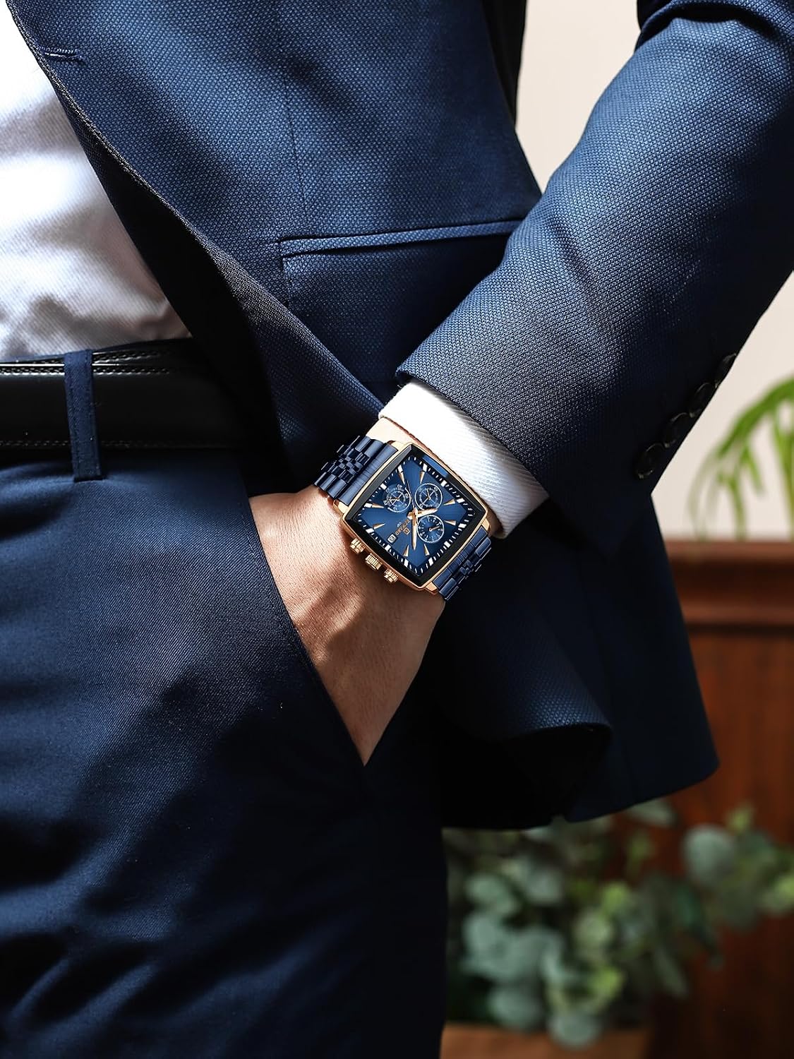 Thumbnail 5 de FOR Sining montre homme chronographe étanche