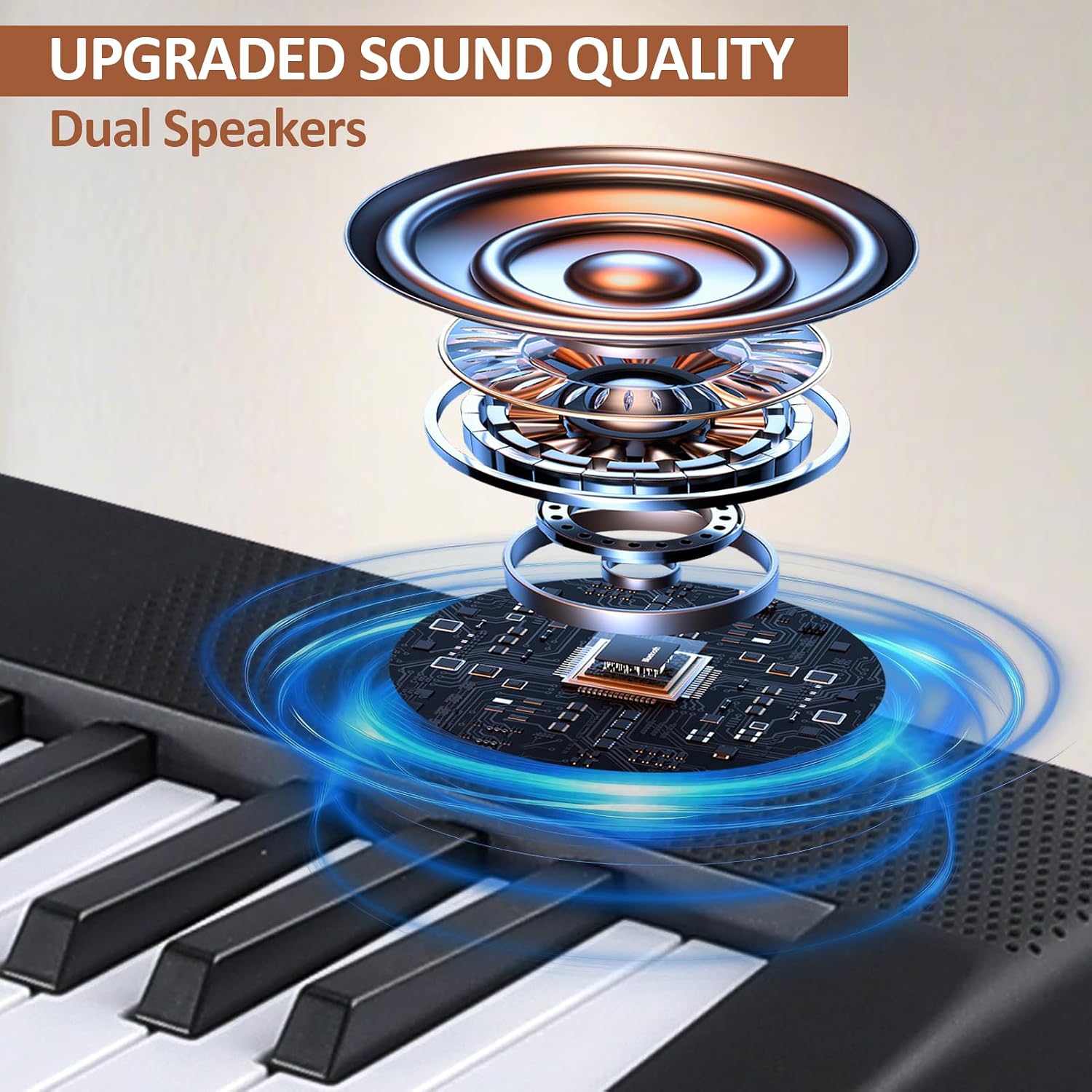 Thumbnail 4 de 88-Key Digital Piano Keyboard