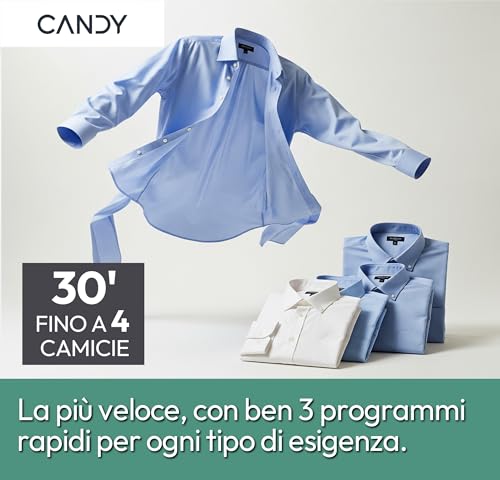 Detalle de Candy Smart Pro Asciugatrice a Pompa di Calore 8 Kg – Classe D, Bianco