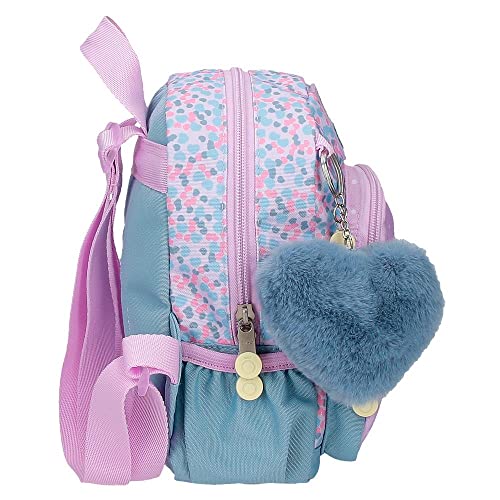 Thumbnail 2 de Enso Cute Girl Mochila Pequeña Morada 19x23x8 cm 🎒