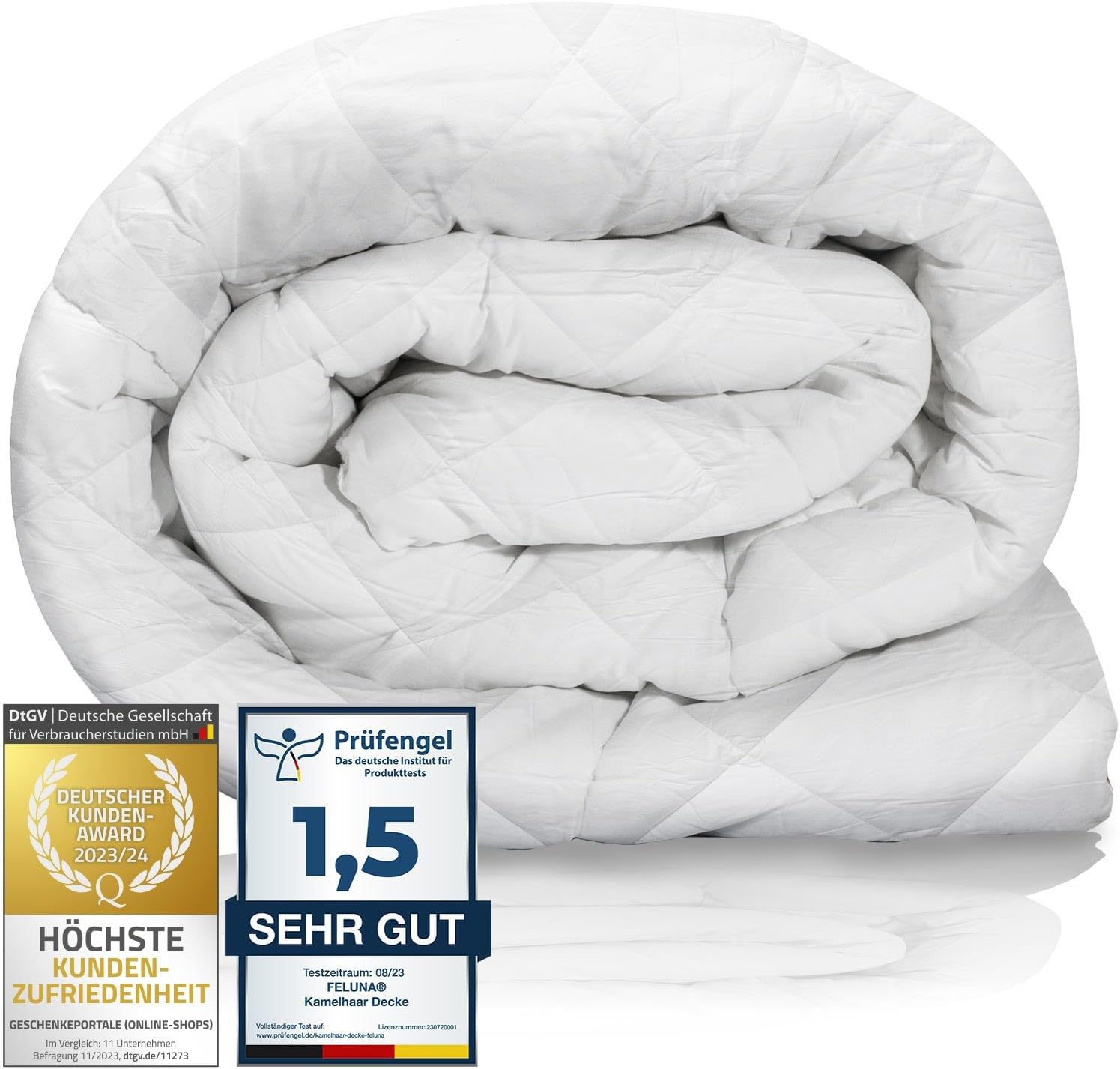 Detalle de Feluna Couette d'hiver 135 x 200 en duvet de chameau