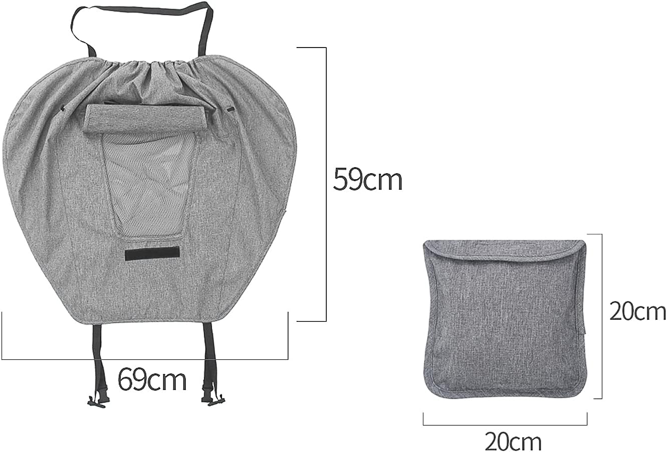 Thumbnail 5 de Etercycle Universal Buggy Sun Cover with Viewing Window – UV 50+ Waterproof Pram Sunshade