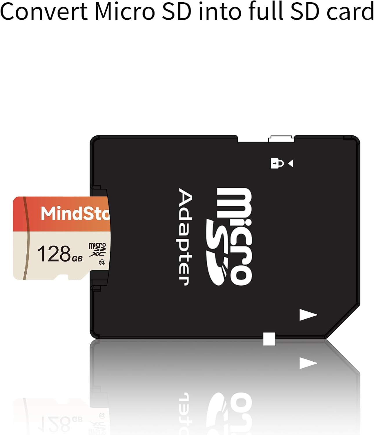 Thumbnail 6 de MindStor 128GB Micro SDXC Memory Card with Adapter — 90MB/s Read, U1, A1