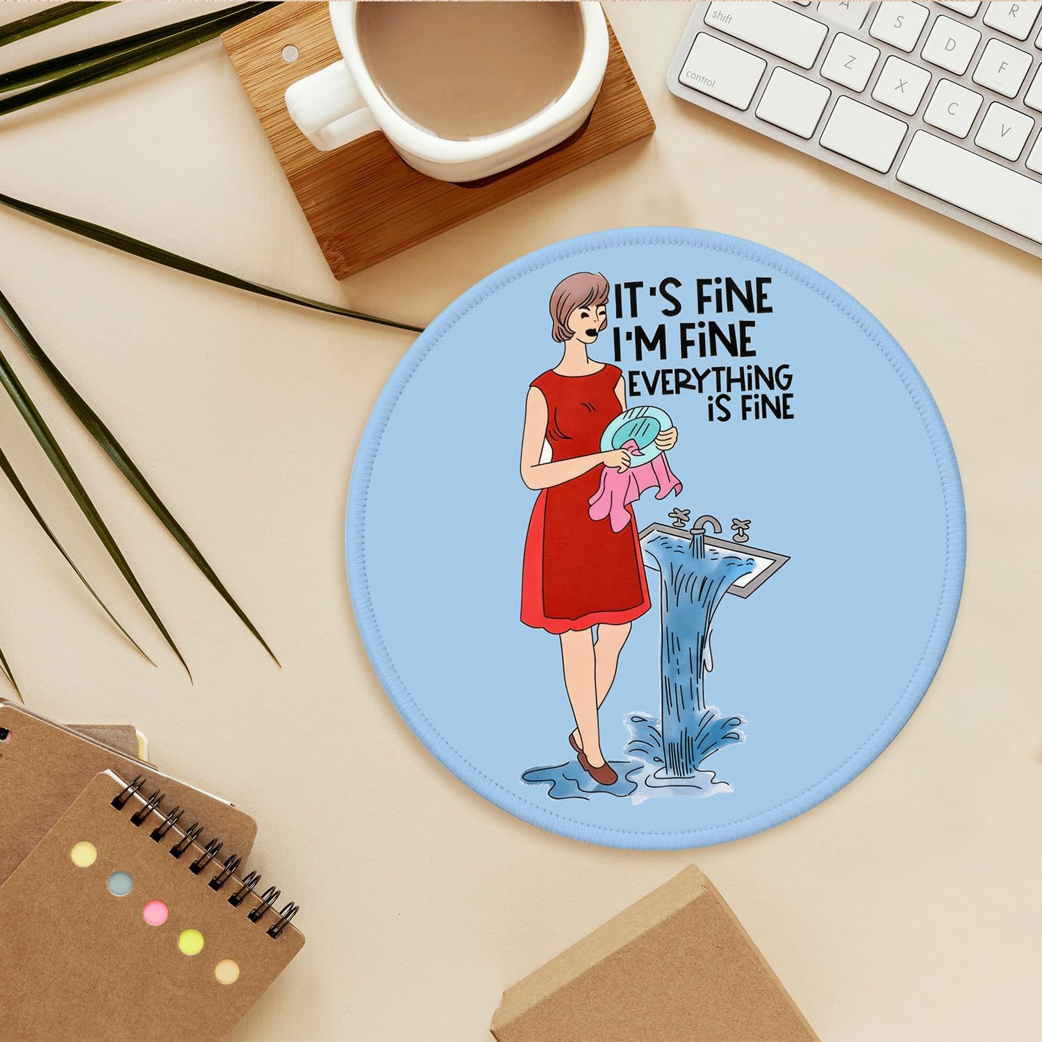 Thumbnail 3 de NaZaUK Round Mouse Pad, 8.7 x 8.7 Inches