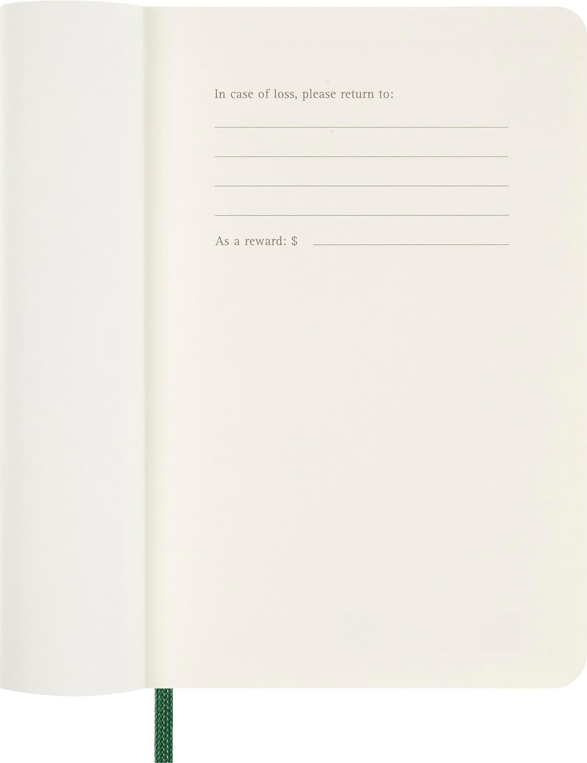 Thumbnail 3 de Moleskine Weekly Planner 2025 Wochenplaner mit Notizbereich (12 Monate) MyrtenGrün, Taschenformat 9x14 cm
