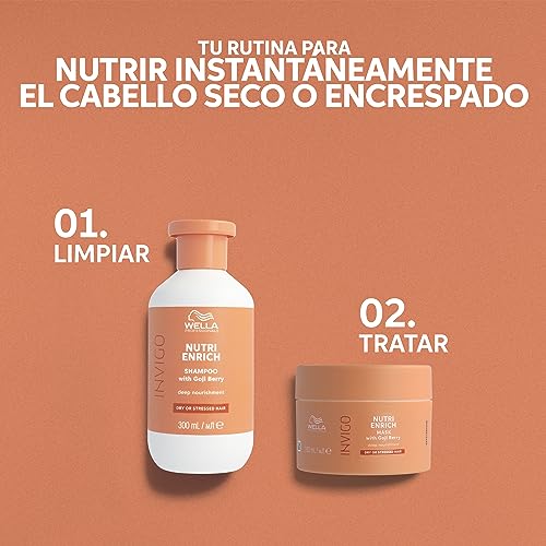 Thumbnail 6 de Wella Professionals INIVIGO Nutri-Enrich champú de nutrición profunda para cabello seco y dañado (1L)