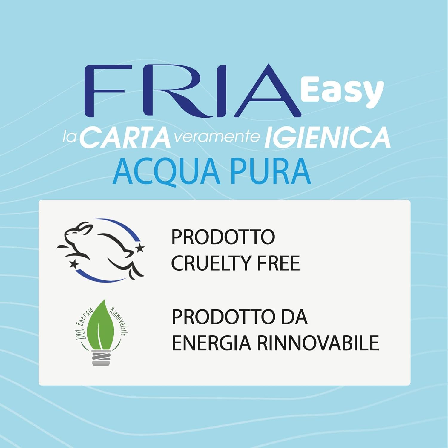 Thumbnail 6 de Fria Easy Carta Igienica Umidificata con Acqua Pura ad Effetto Calmante – 50 Salviette