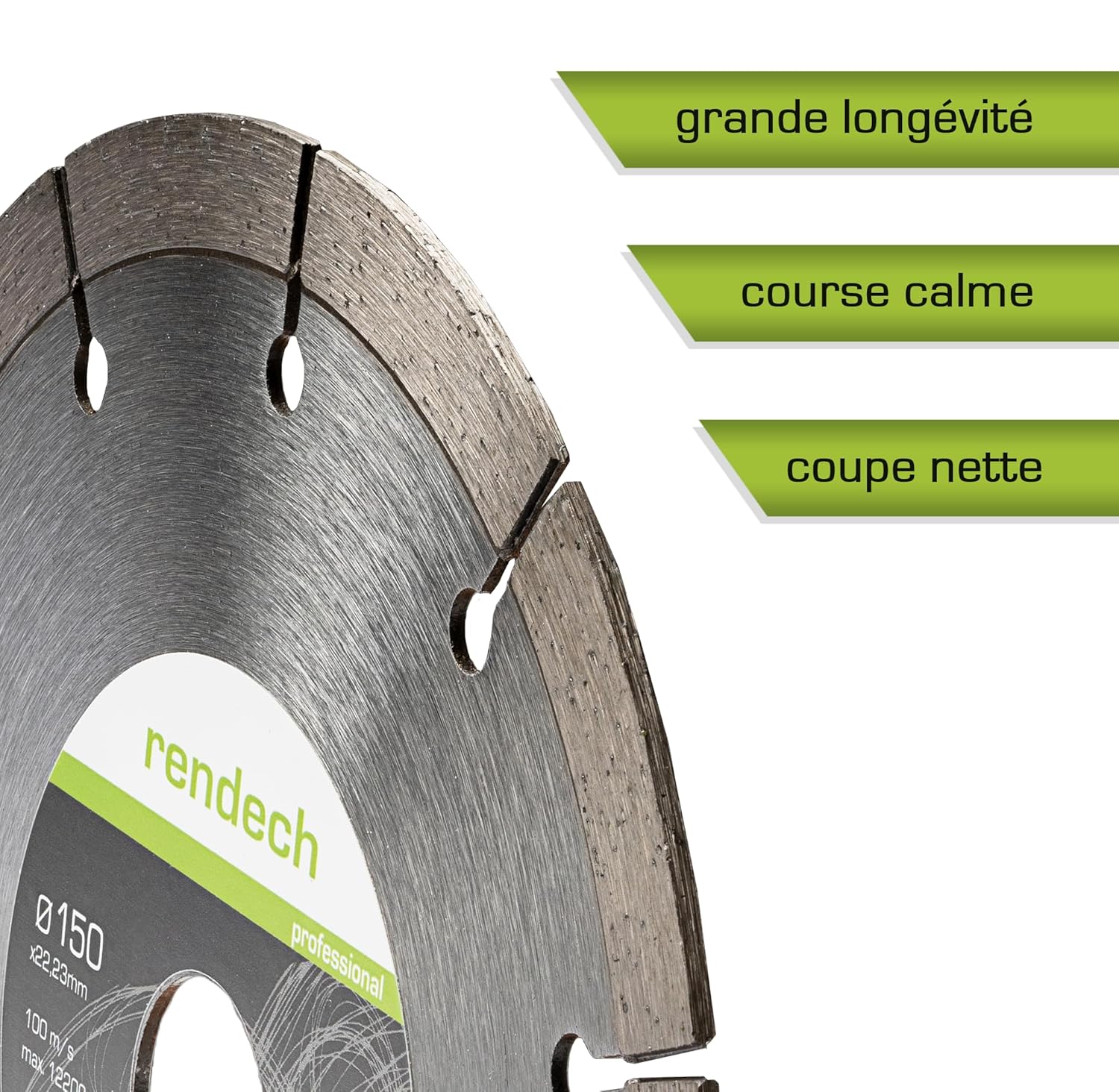 Detalle 2 de Rendech Disque diamant 150 mm