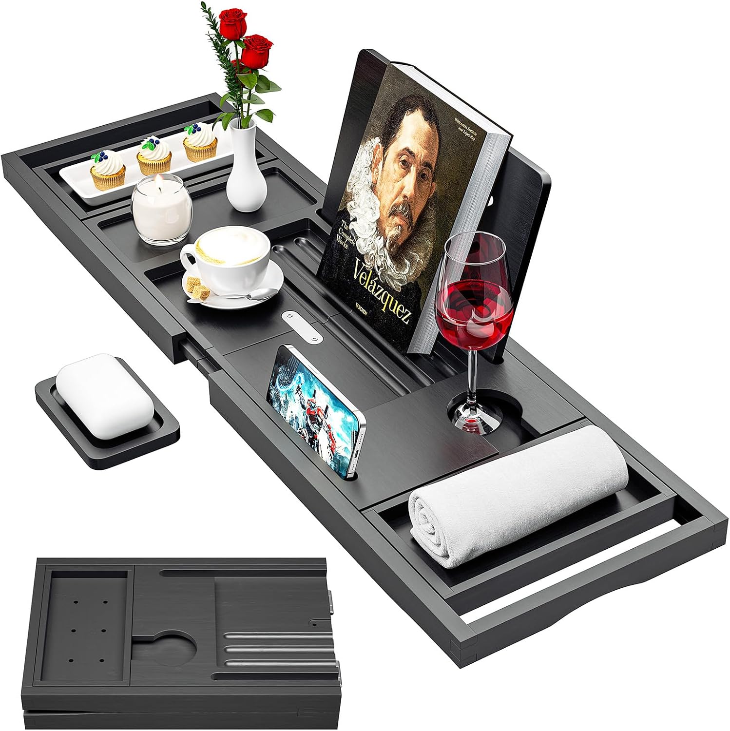 Thumbnail 6 de Badewannenablage ausziehbar 70–82 cm