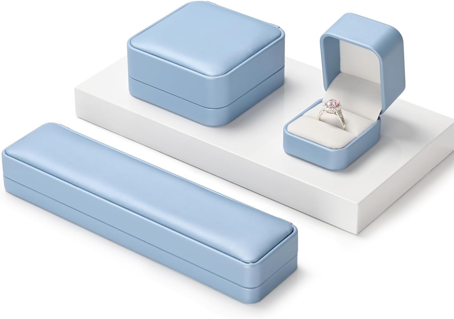 Thumbnail 6 de Papten Caja para Anillos de Joyería ❤️ para Boda y Propuesta