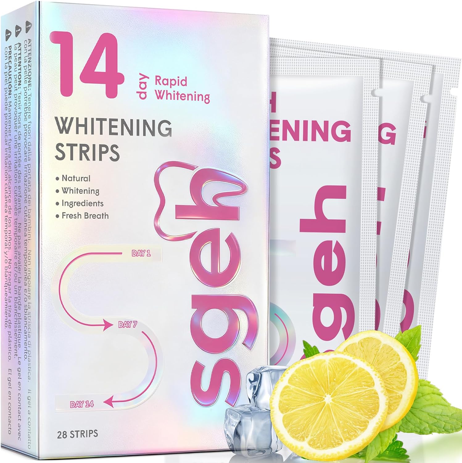 Detalle de Teeth Whitening Strips 14 Treatments