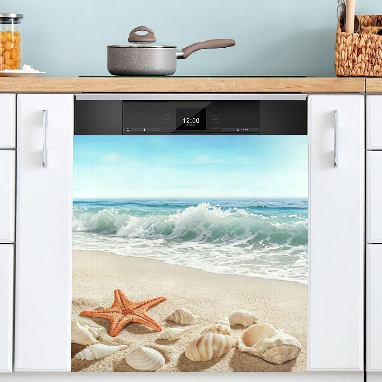 Detalle de Magnetic Dishwasher Cover, 23 x 26 Inches