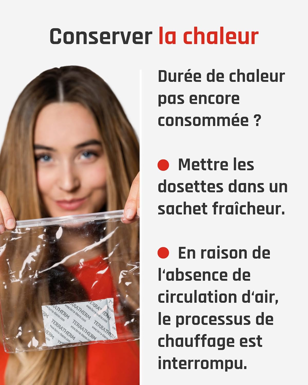Detalle 2 de TerraTherm Chauffe-mains nomade 12 h