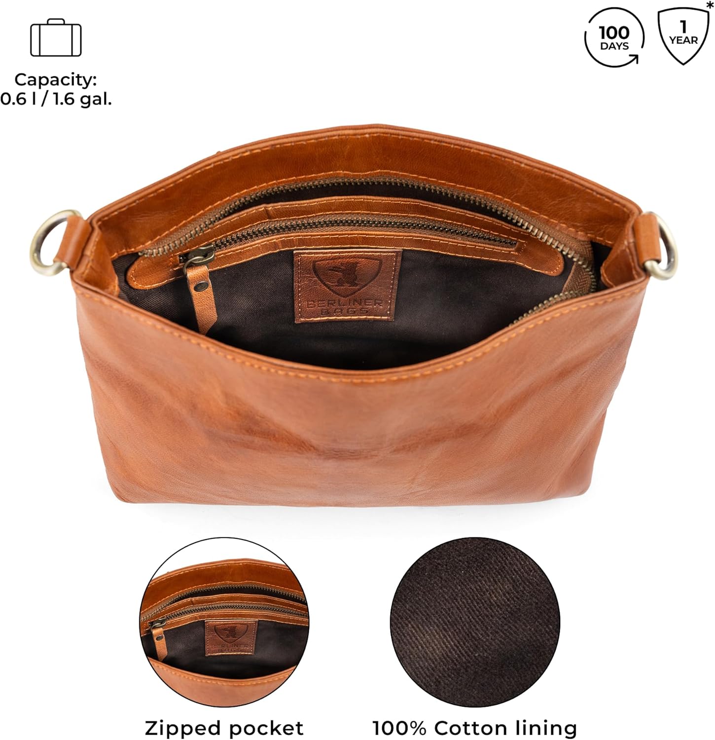 Thumbnail 3 de Berliner Bags Marbella M Bolso Bandolera Grande