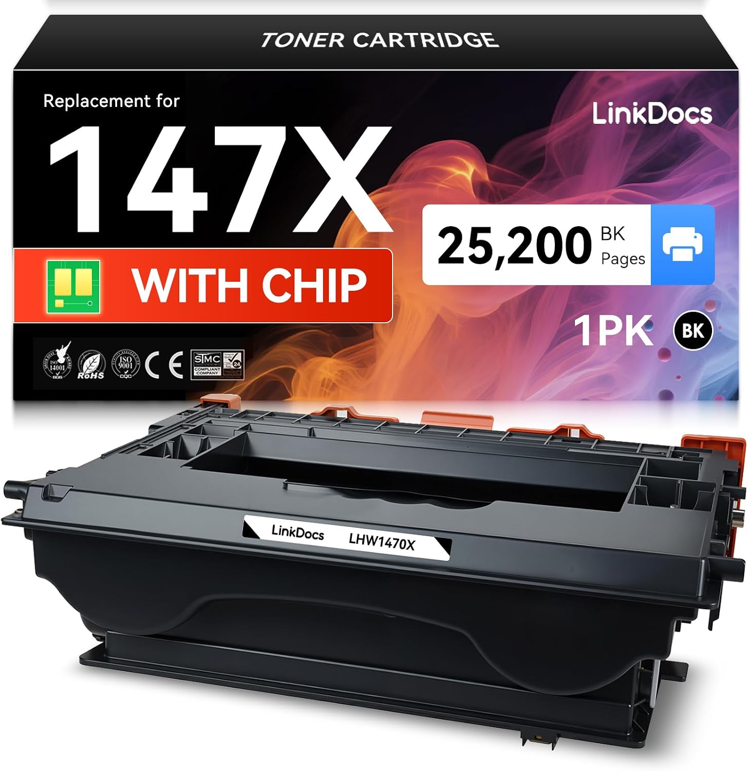 Detalle de LinkDocs Toner Cartridge 147X
