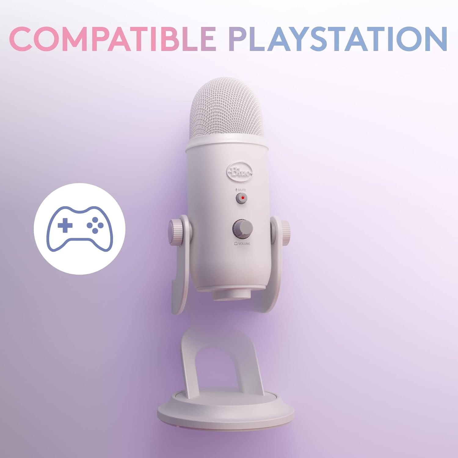 Thumbnail 6 de Logitech G Blue Yeti Premium USB Gaming Mic spécial Streamlabs Aurora (4 modes) pour PC & Mac