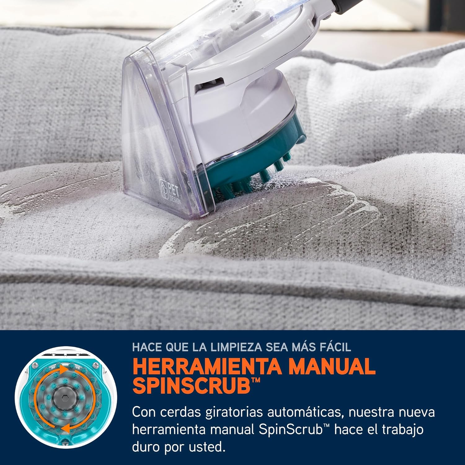 Detalle 2 de Vax SpotWash Duo Pet 🧼 Limpieza rápida de manchas y alfombras