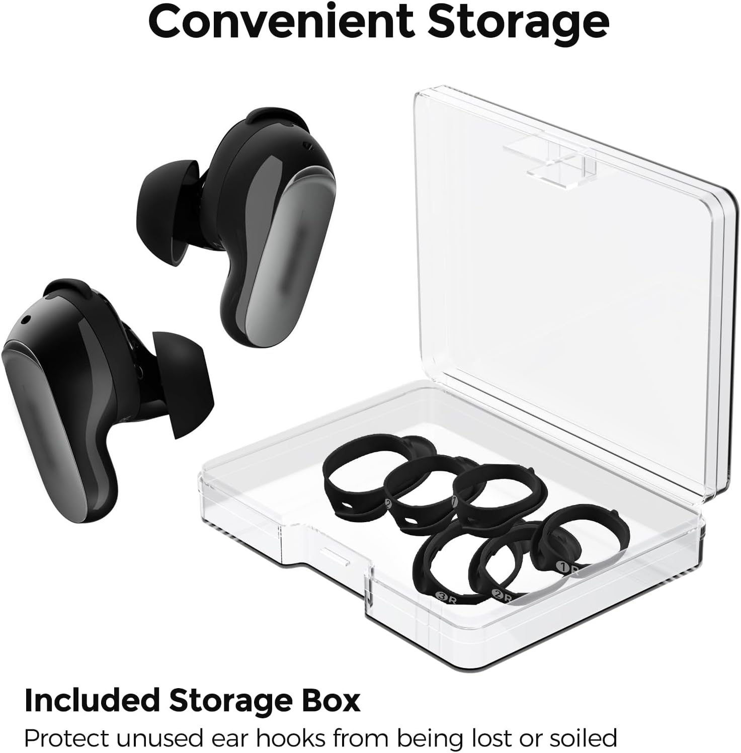 Detalle de AhaStyle Ear Hooks, 3 Sizes