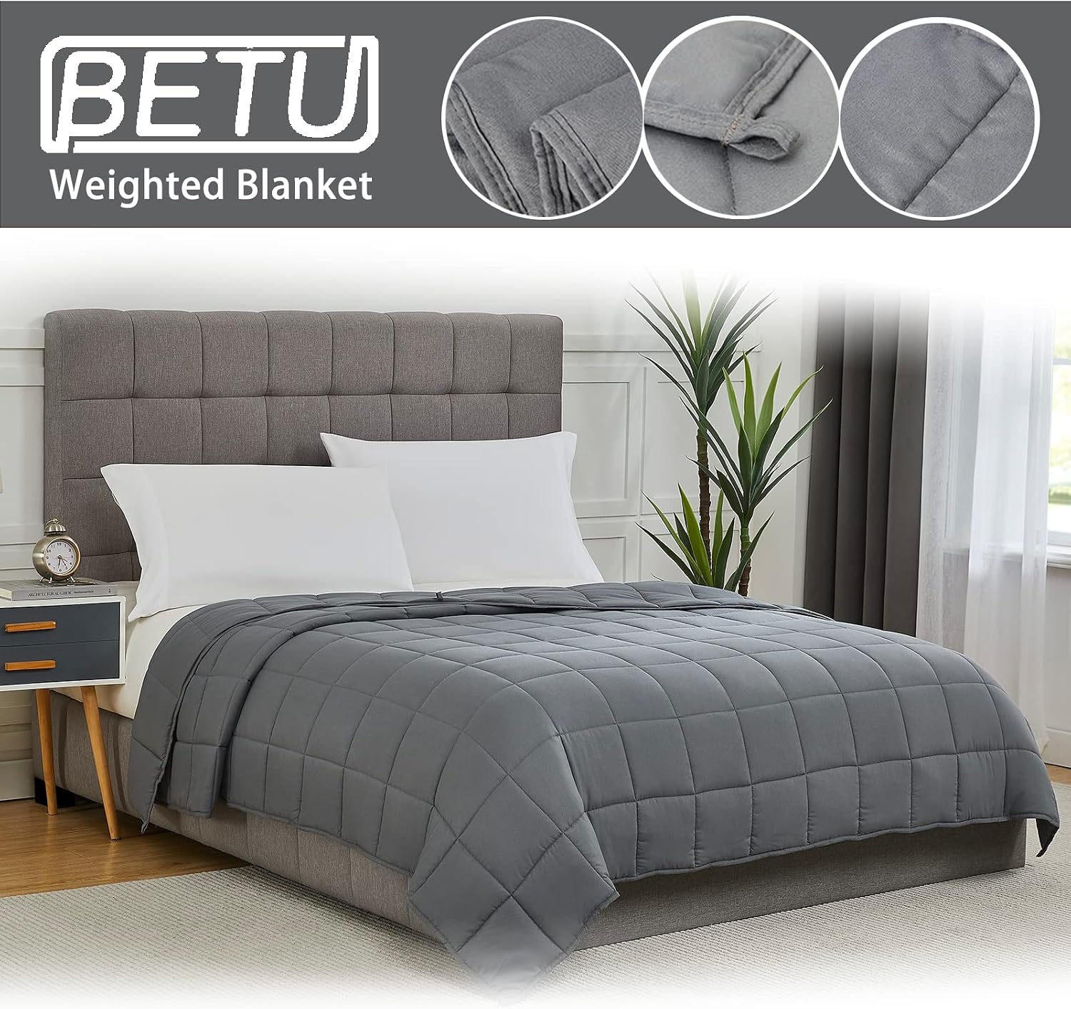 Detalle 2 de Weighted Blanket 12lbs 48x72 Twin
