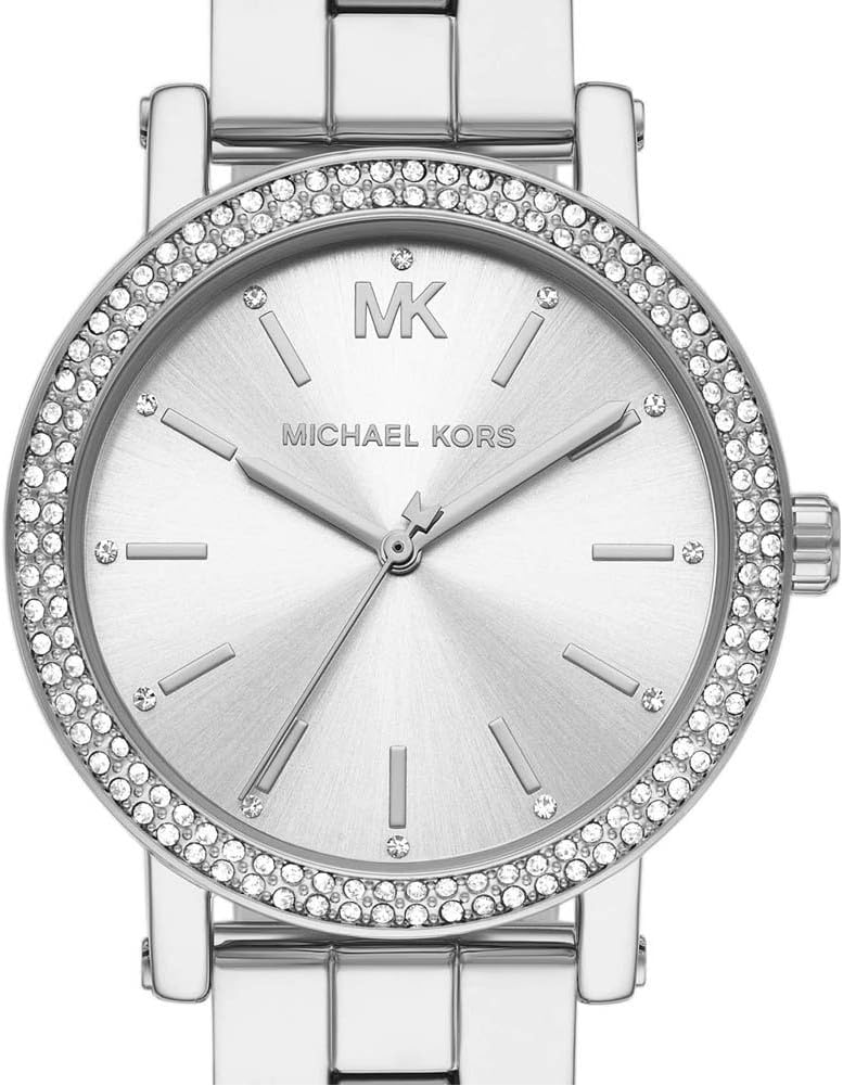 Thumbnail 1 de Michael Kors Corey Montre Femme – Montre quartz à 3 aiguilles avec bracelet acier ou cuir