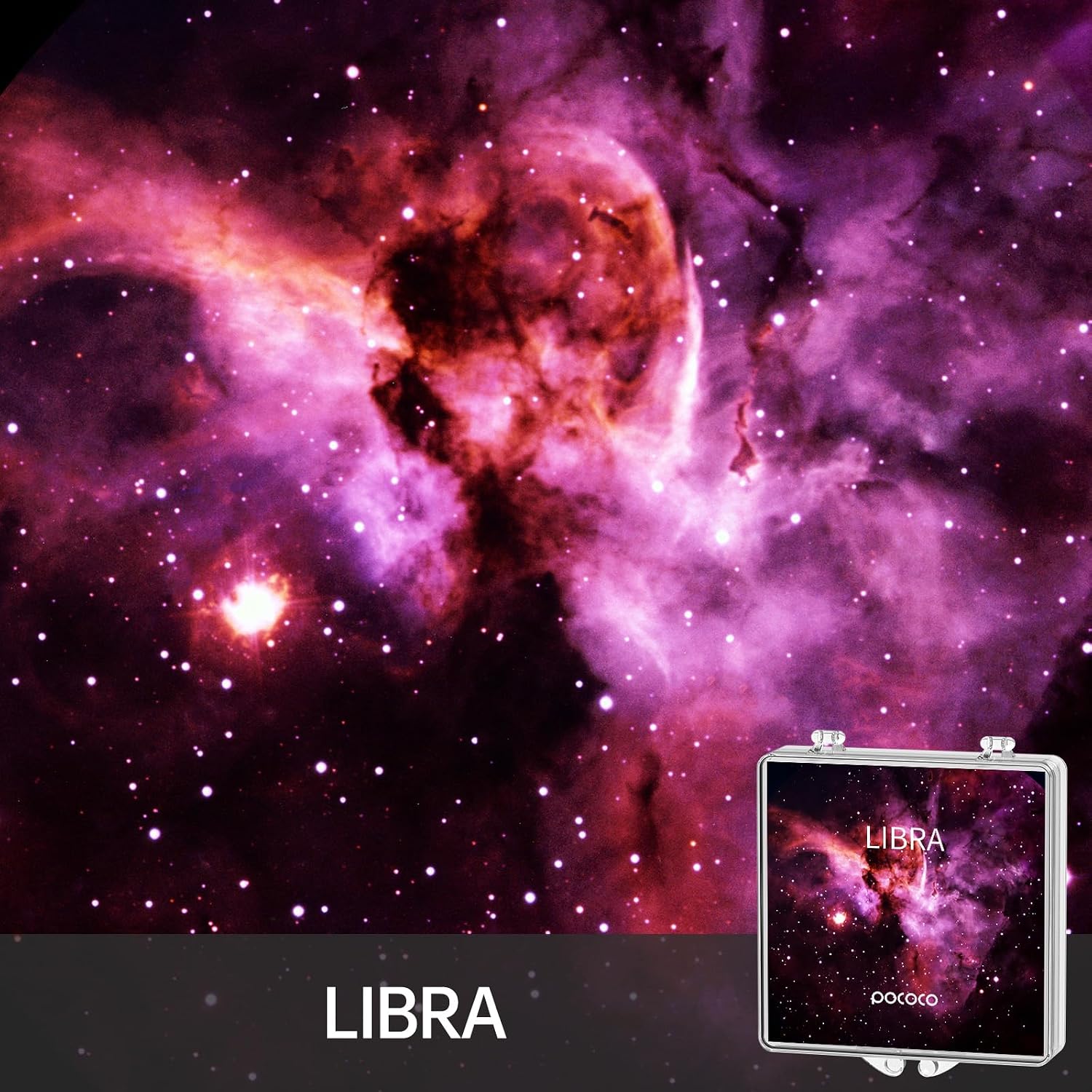 Detalle 2 de Konstellation A Scheiben für POCOCO Galaxy Projektor (6 Stück) – 5K Ultra HD, Halbleiter-Fotolithografie
