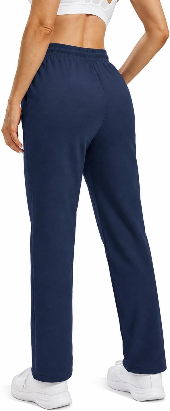Thumbnail 1 de TACVASEN Women's Sherpa-Lined Sweatpants, High-Waisted Cotton Winter Pants with Pockets