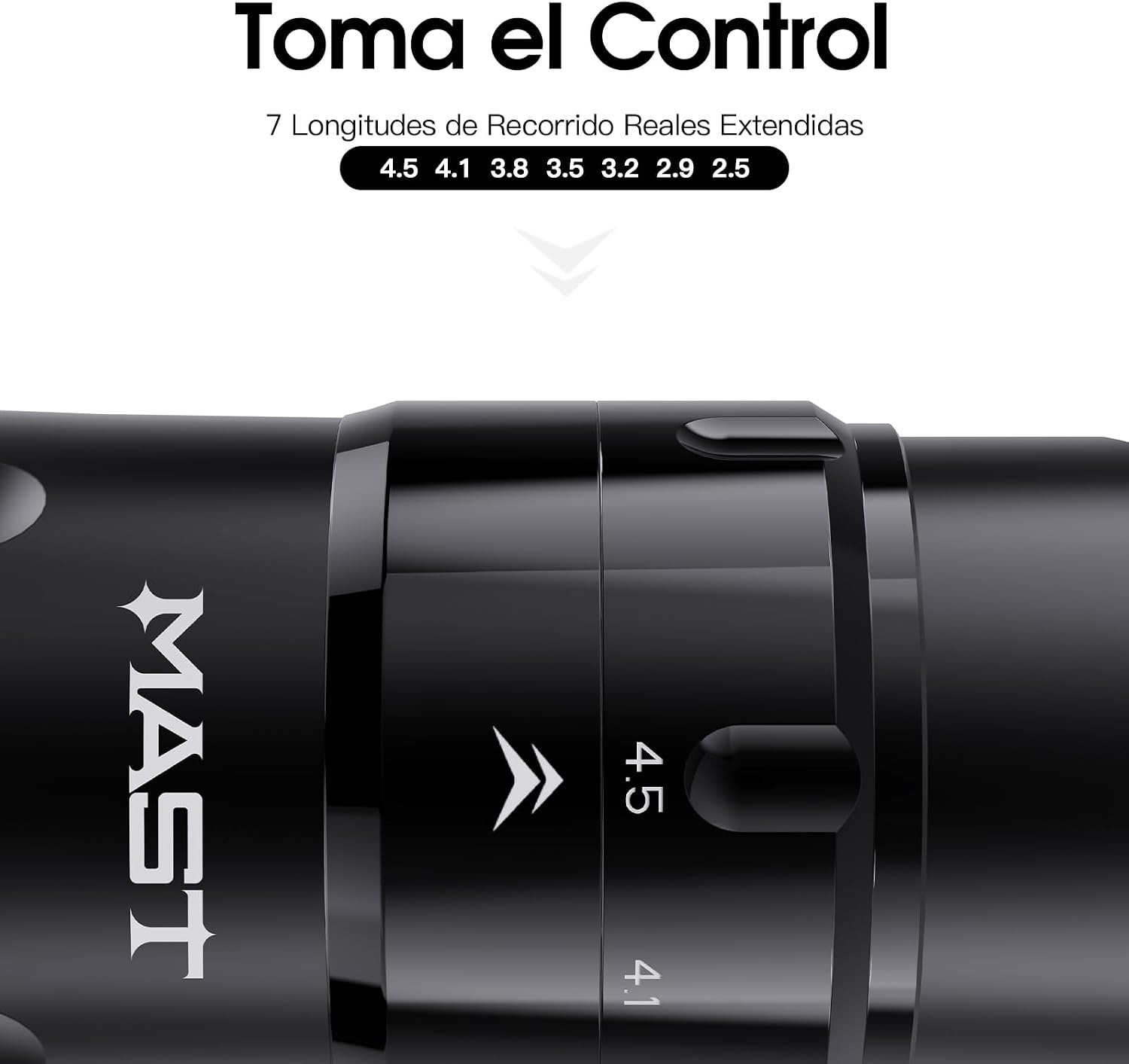 Detalle de MAST TATTOO Flip4 Pro 2000mAh inalámbrica