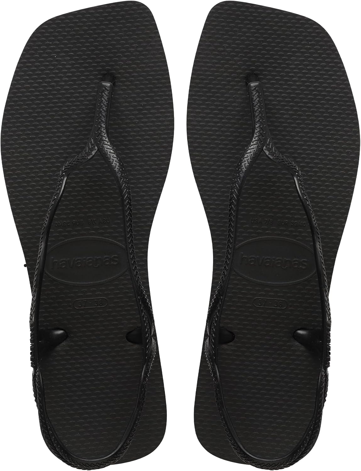 Thumbnail 6 de Havaianas Soleil : sandales plates femme au design en T, confort et maintien arrière