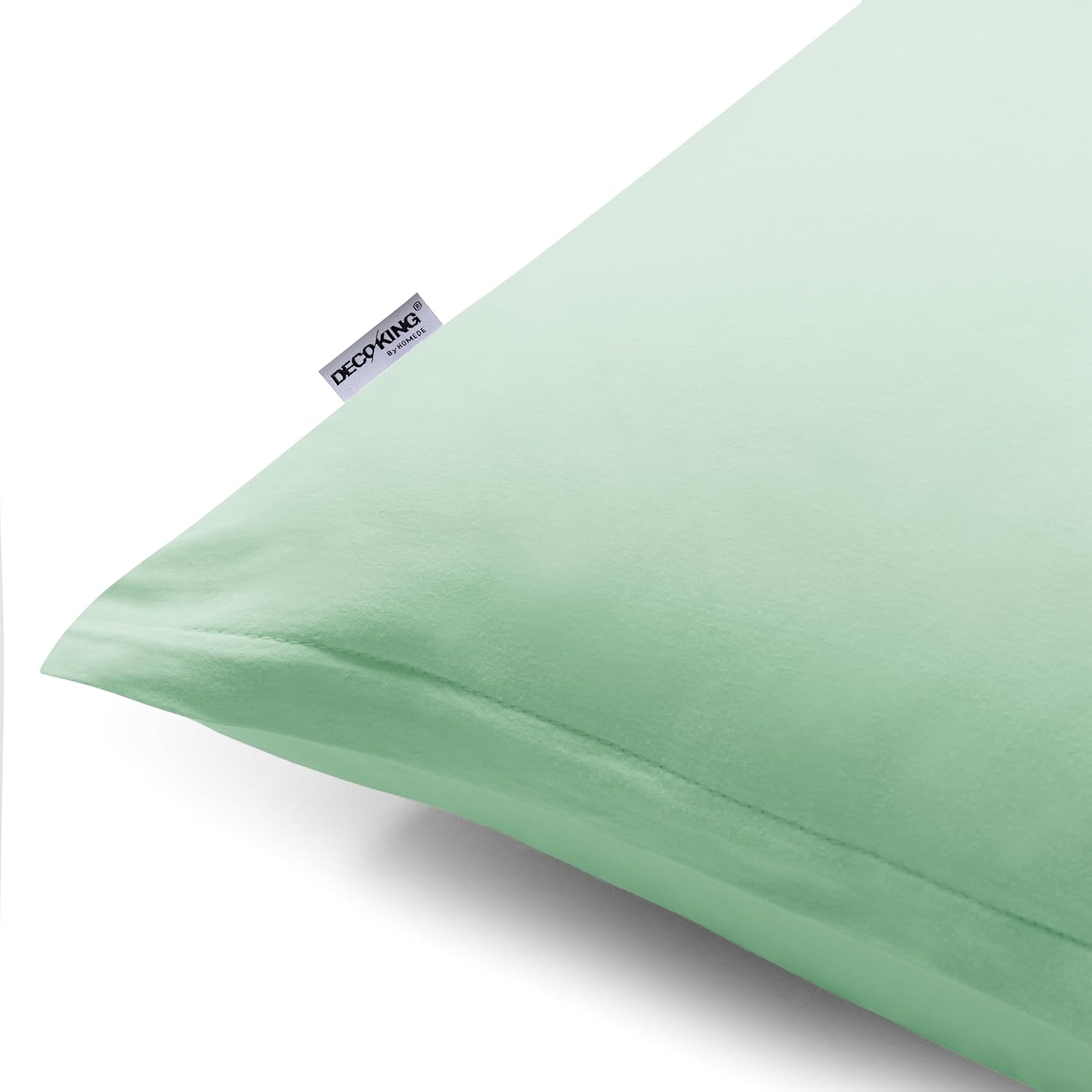 Thumbnail 1 de DecoKing Taies d'oreiller 80 x 80 cm Jersey 100% coton menthe