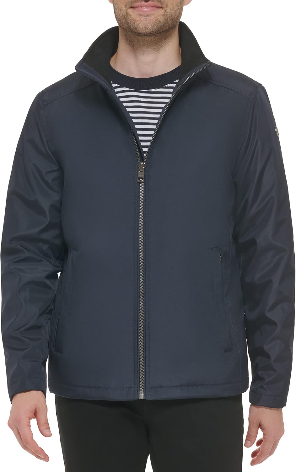 Thumbnail 5 de Calvin Klein Stand Collar Poly Jacket