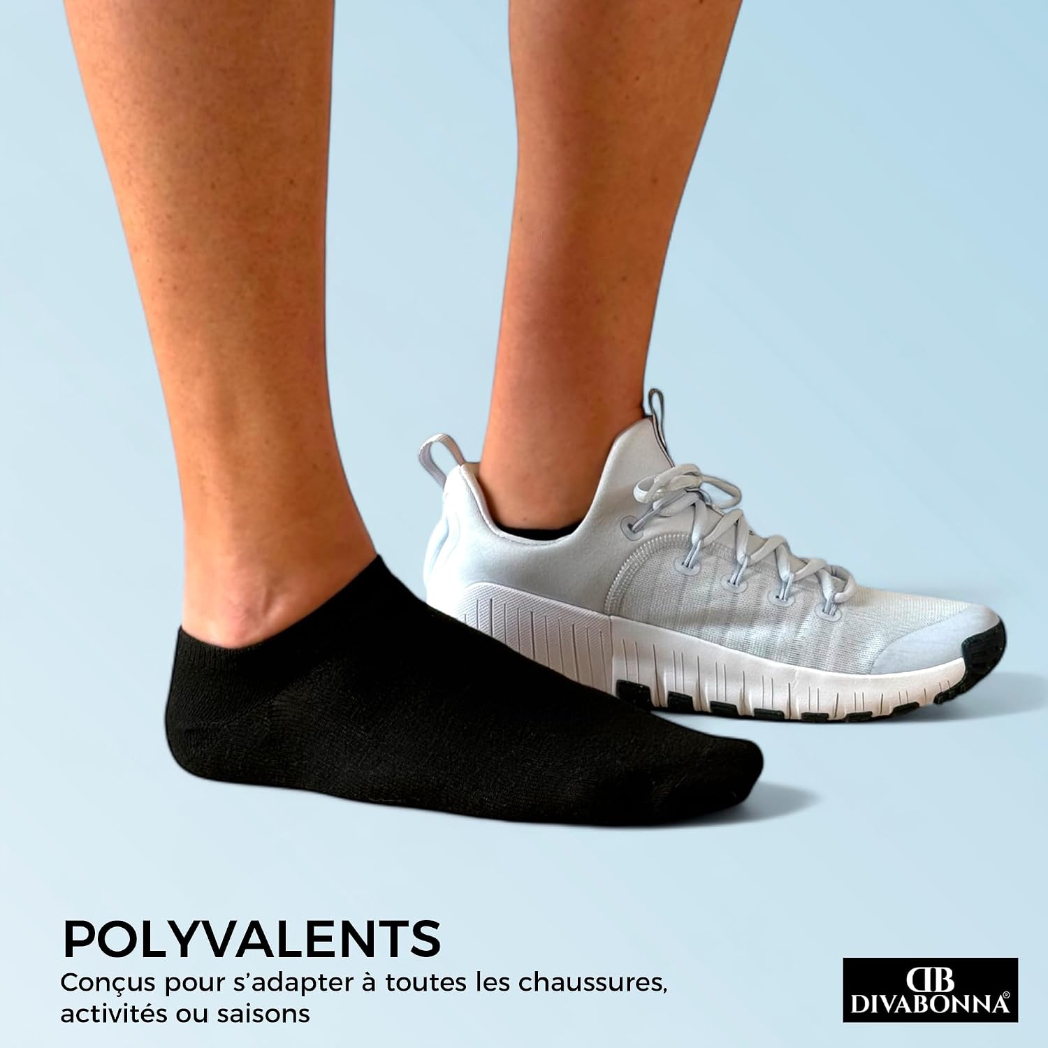 Thumbnail 5 de Divabonna 12 paires Chaussettes invisibles coton