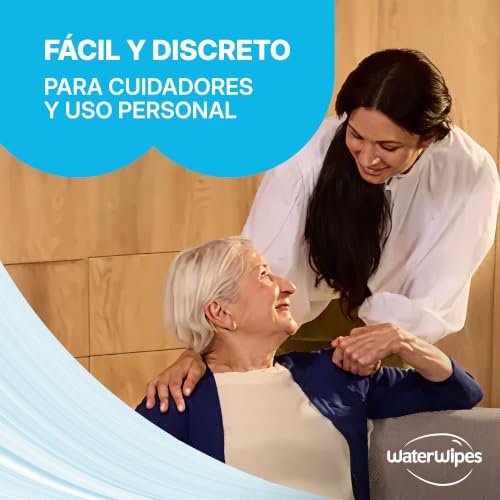 Detalle 2 de WaterWipes Sensitive+ Body & Intimate XL Wipes: higiene suave para pieles sensibles