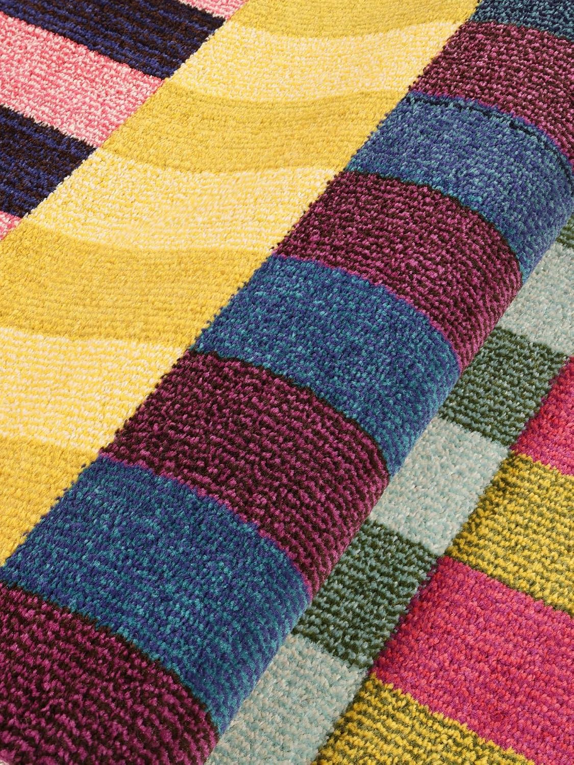 Thumbnail 5 de RugVista Flor Rug, 140 x 200 cm, multicoloured, medium pile, cotton and polypropylene
