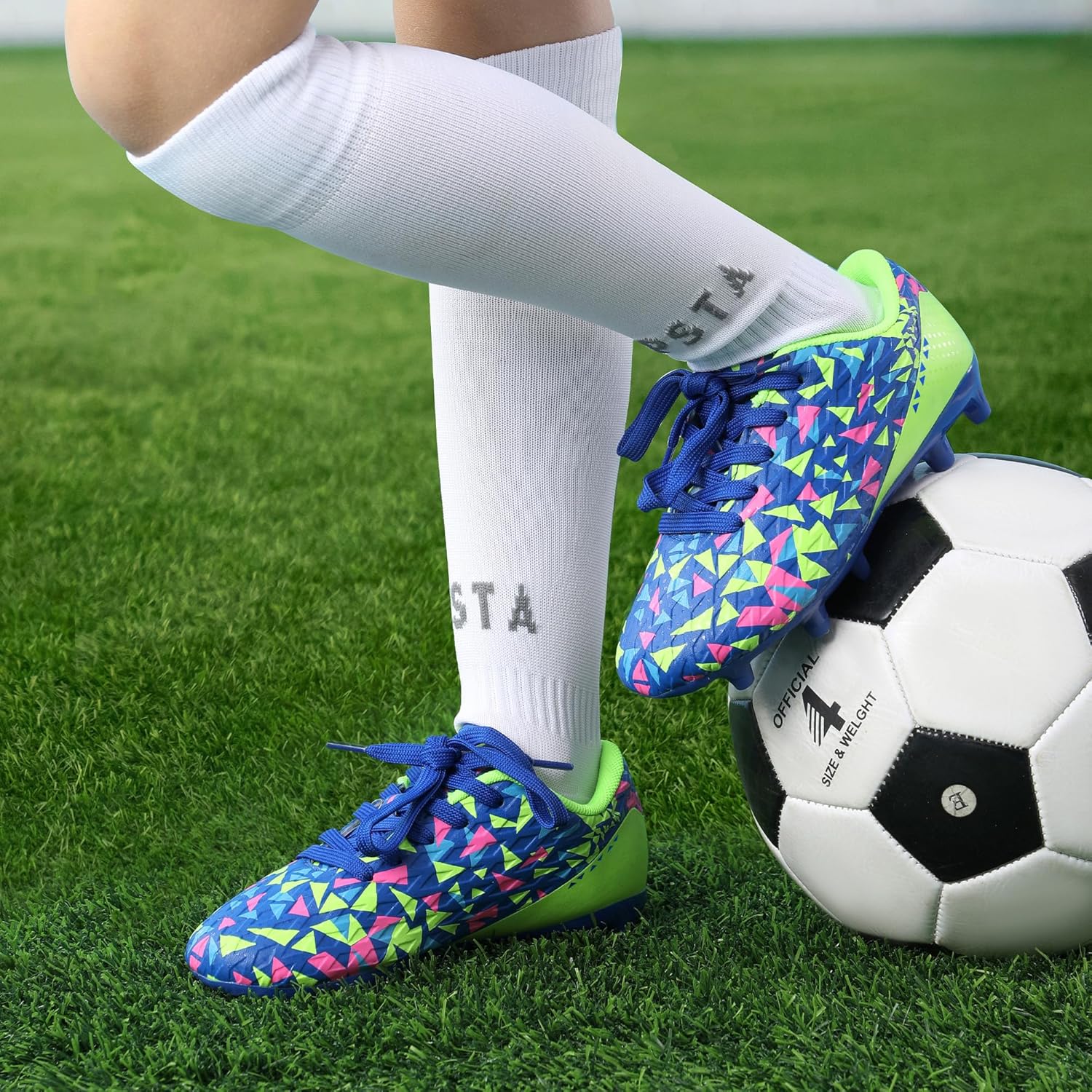 Thumbnail 1 de DREAM PAIRS Soccer Cleats Youth