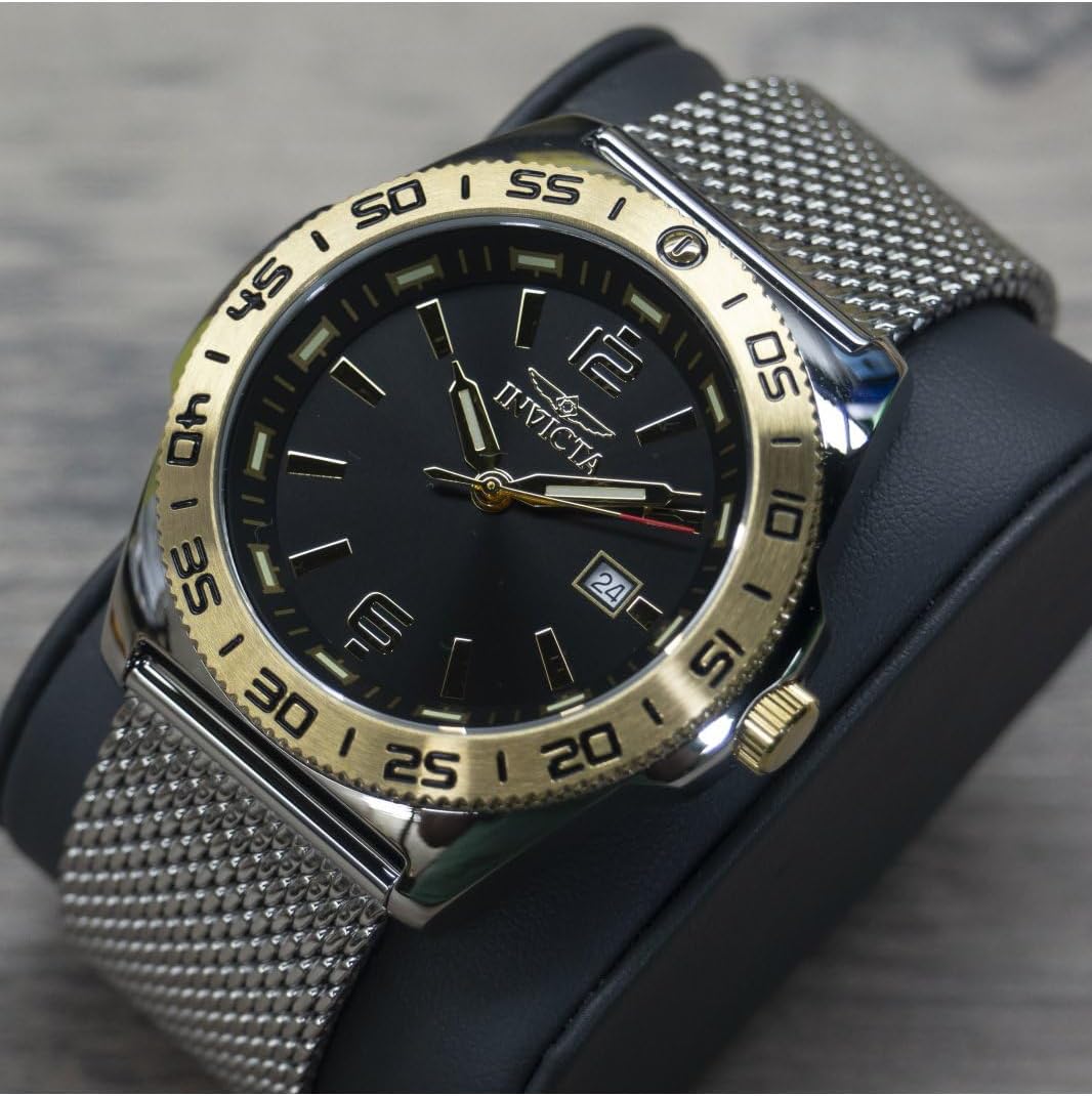 Thumbnail 1 de Invicta Coalition Forces — Montre Homme 45mm, mouvement quartz, acier inoxydable (réf. 48350)