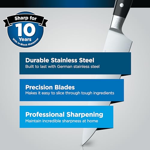 Thumbnail 9 de Ninja Knife Block Set, Stainless Steel