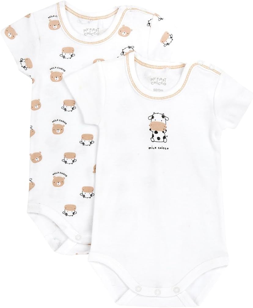 Detalle de Chicco Body Aperto Sulla Spalla Pigiamino Neonati e Bambini Unisex 0-24 mesi – Pacco da 1