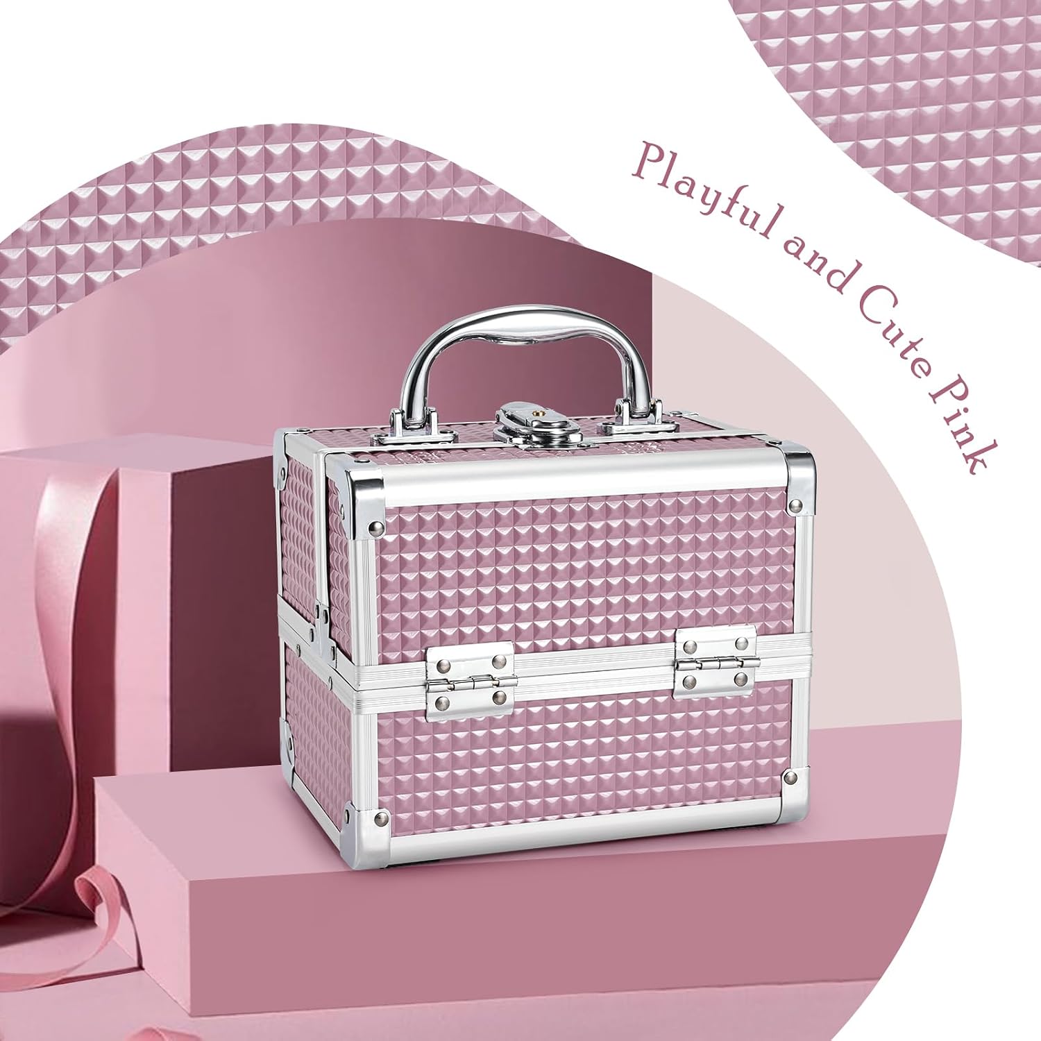 Thumbnail 6 de Joligrace Vanity Case Make Up Box 19.5 x 15 x 16cm đź’„