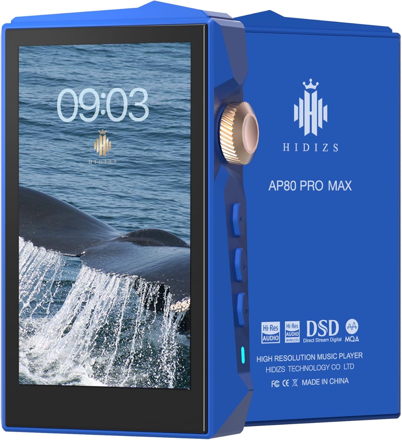 Detalle de HIDIZS AP80 Pro MAX: A considered take on a high‑res portable player