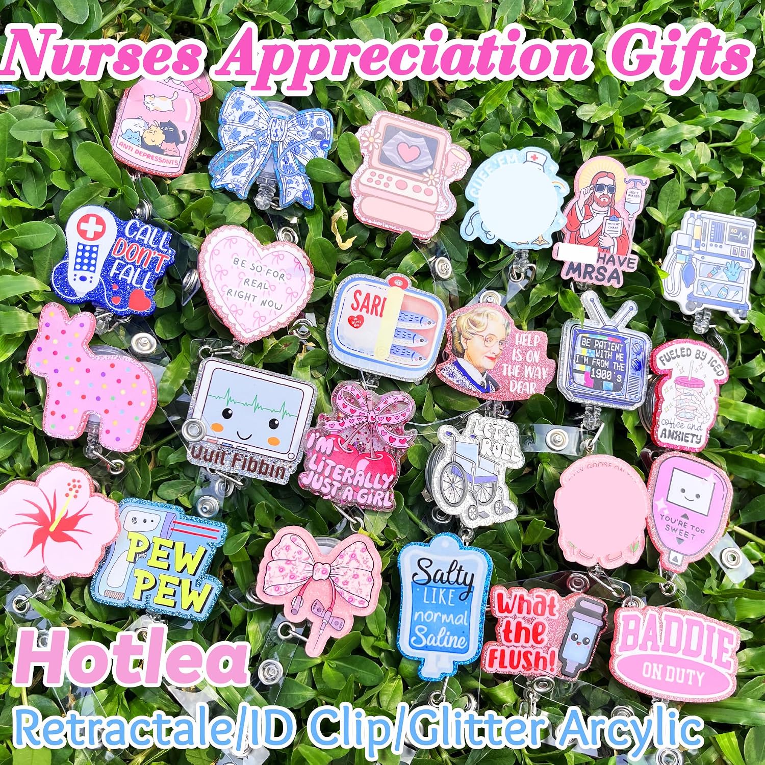 Thumbnail 6 de Retractable Badge Reels, 24-Piece Set