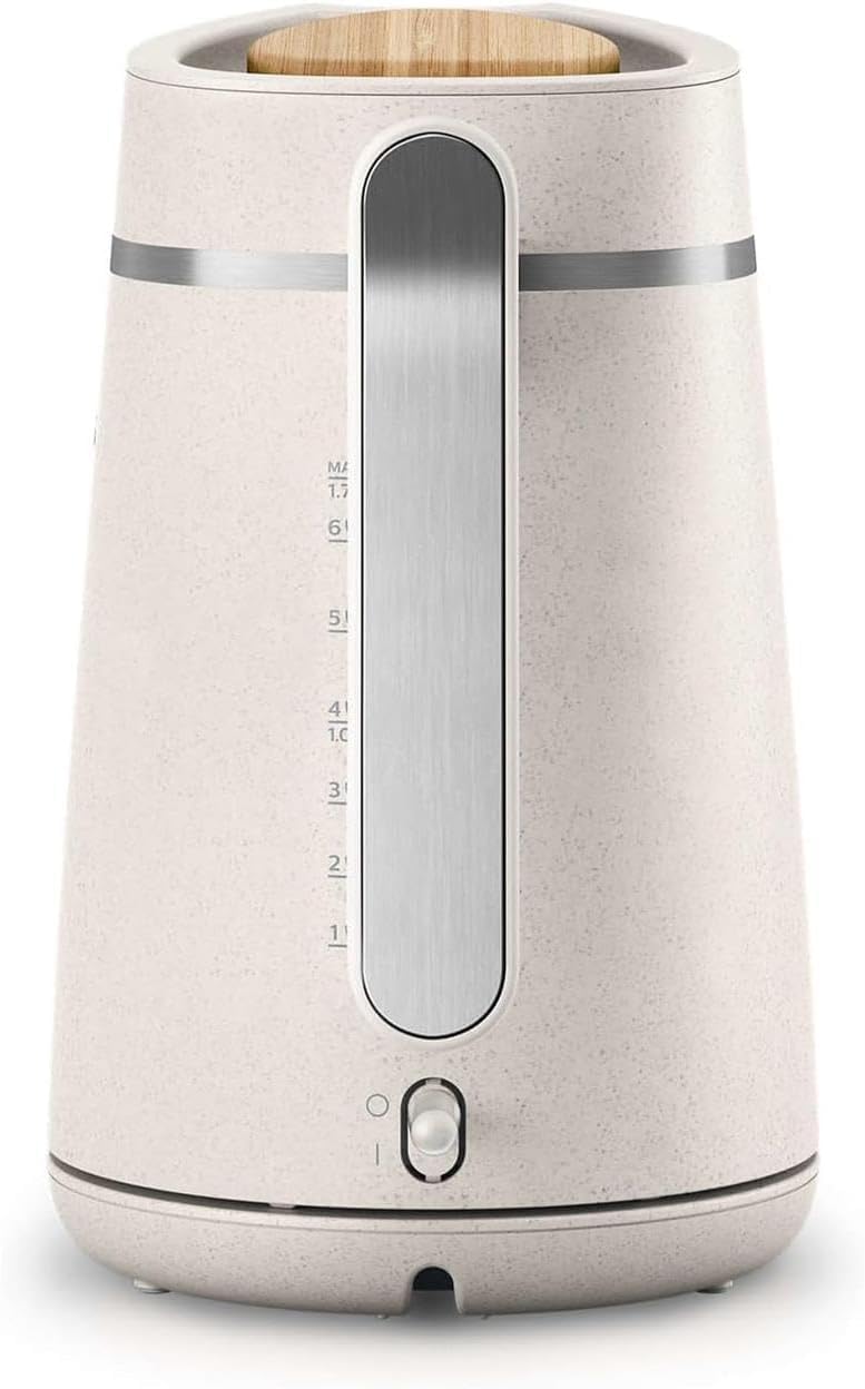 Thumbnail 1 de Philips Eco Conscious Edition Kettle 5000 Series (HD9365/11) – 1.7 L, bio-based plastics, cordless with 360° base
