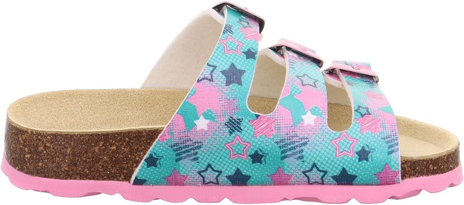 Thumbnail 4 de Superfit Mädchen Fussbettpantoffel Hausschuh – bequeme Innensohle, rutschfeste Sohle