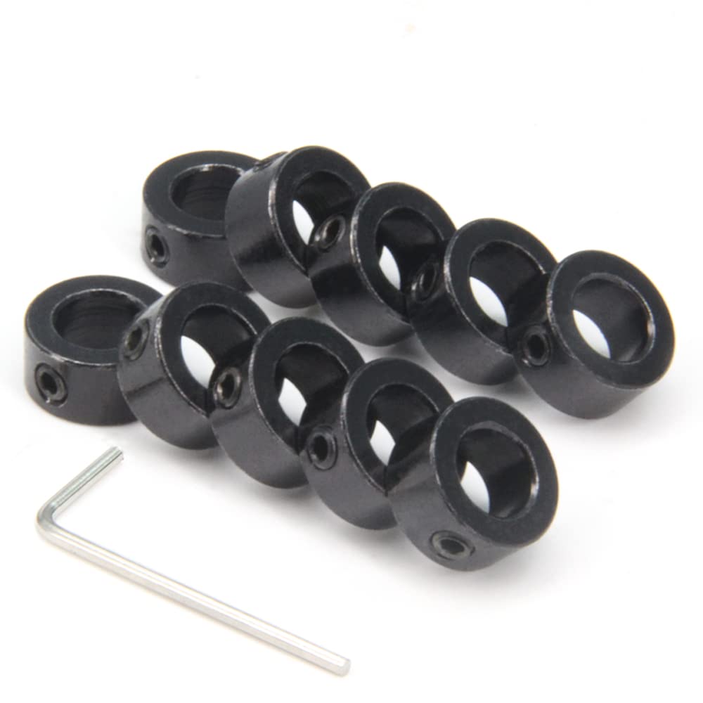 Thumbnail 6 de Zeberoxyz 8mm Shaft Lock Collar 10 Pack for T8 Lead Screws – Stainless Steel