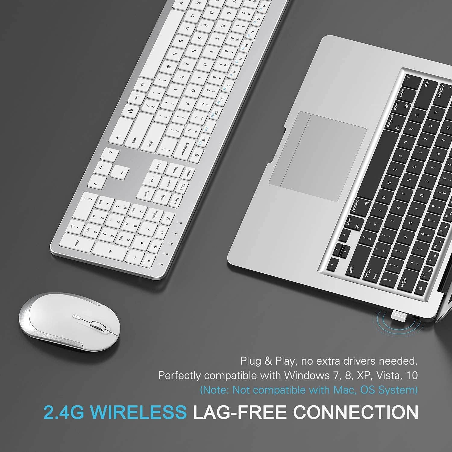 Detalle 1 de seenda SK38 Wireless Keyboard and Mouse