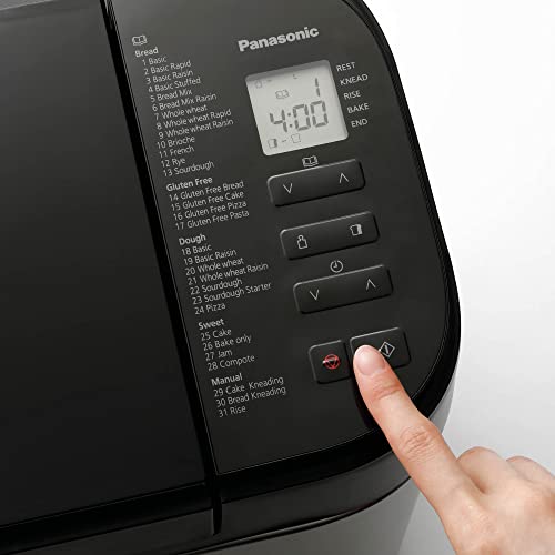 Thumbnail 10 de Panasonic SD-YR2550SXE: Macchina per il Pane con 31 Programmi, Dispenser e Timer fino a 13 ore
