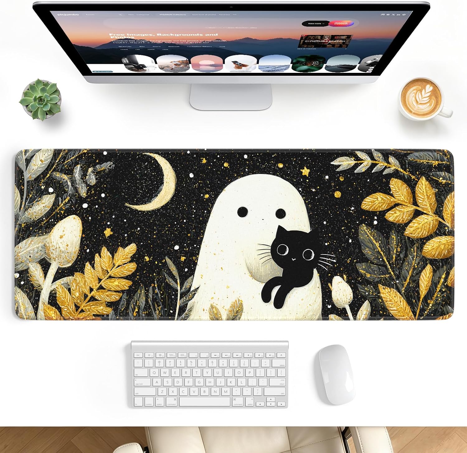 Detalle de Stanploe Gaming Mouse Pad, 31.5 x 11.8 in
